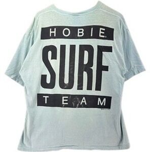 VTG 1985 Hobie Surf Team T Shirt Blue Single Stitch Made in USA SZ L 80s Grunge
